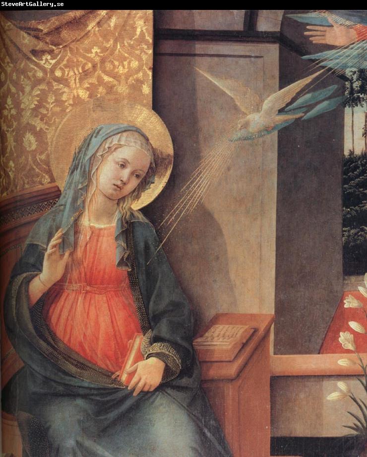 Fra Filippo Lippi Details of The Annunciation